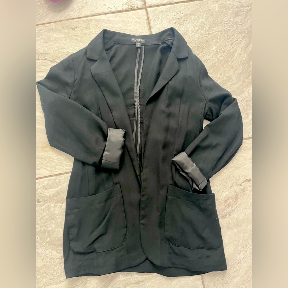 Express Open Front Blazer